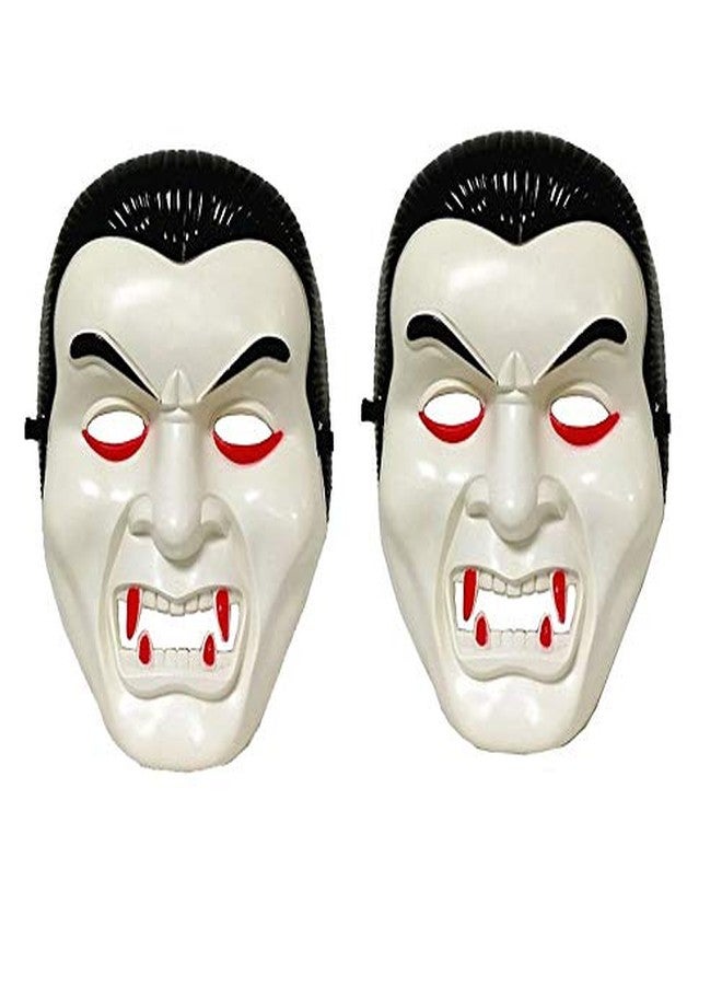 Western Era Vampire Comic FACE MASK Fawkes Mask Anonymous Edition Face-Mask Perfect Fit Cosplay (Set of 2) - Image 1